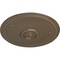 Ekena Millwork Bailey Ceiling Medallion (Fits Canopies up to 4"), Hand-Painted Warm Silver, 18 1/8"OD x 3/4"P CM19BIWSS - alternate 2
